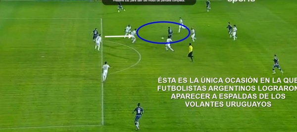 8 pastore se activa a espalda de volantes zagueros achican