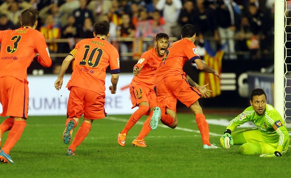 Busquets gol Valencia