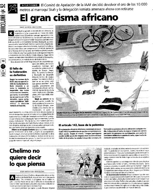 Mundo Deportivo (5-8-1992)
