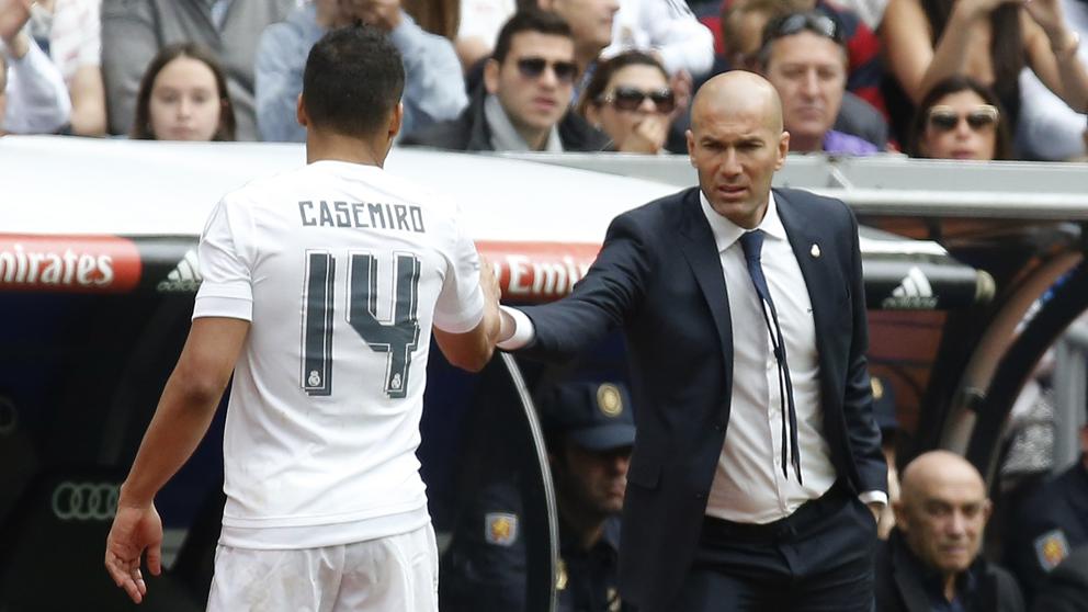 Zidane y Casmiro